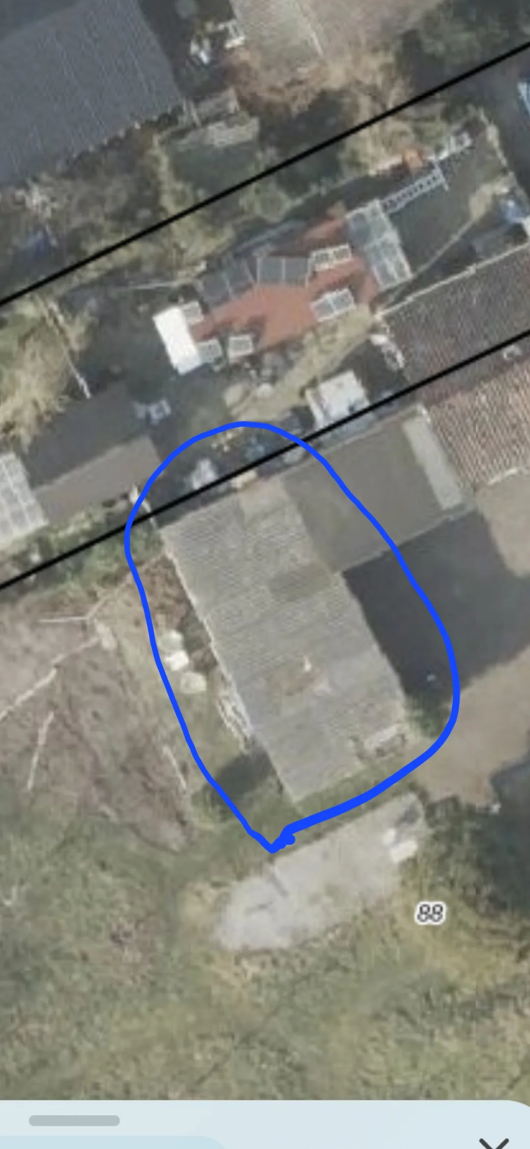 Foto van Asbest-locatie bij Bronsveenlaan 59. 9665AB Oude-Pekela
